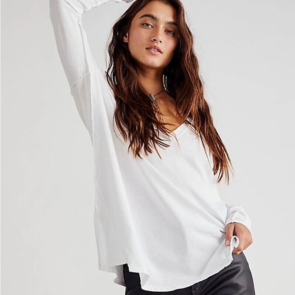 Free People Tops - Free People Jaycee V Neck Top